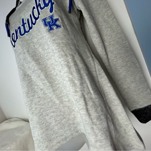 Chiliwear Gray Thermal Sweatshirt Hoodie Kentucky UK Women's Small - Picture 5 of 13